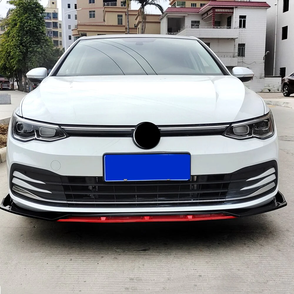 Volkswagen Golf MK8 4 Piece Front Splitter (2020+ Models) - Image 3