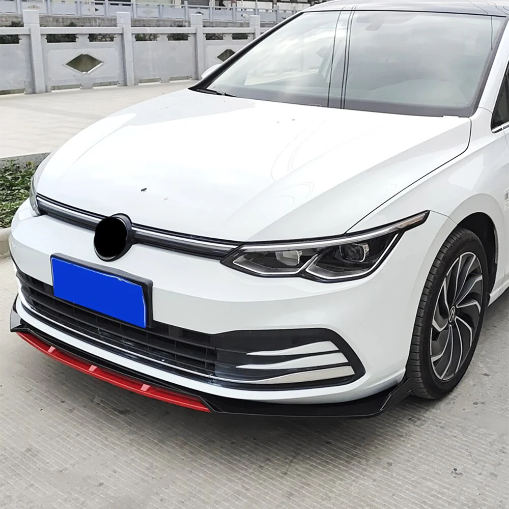 Volkswagen Golf MK8 4 Piece Front Splitter (2020+ Models) - Image 5