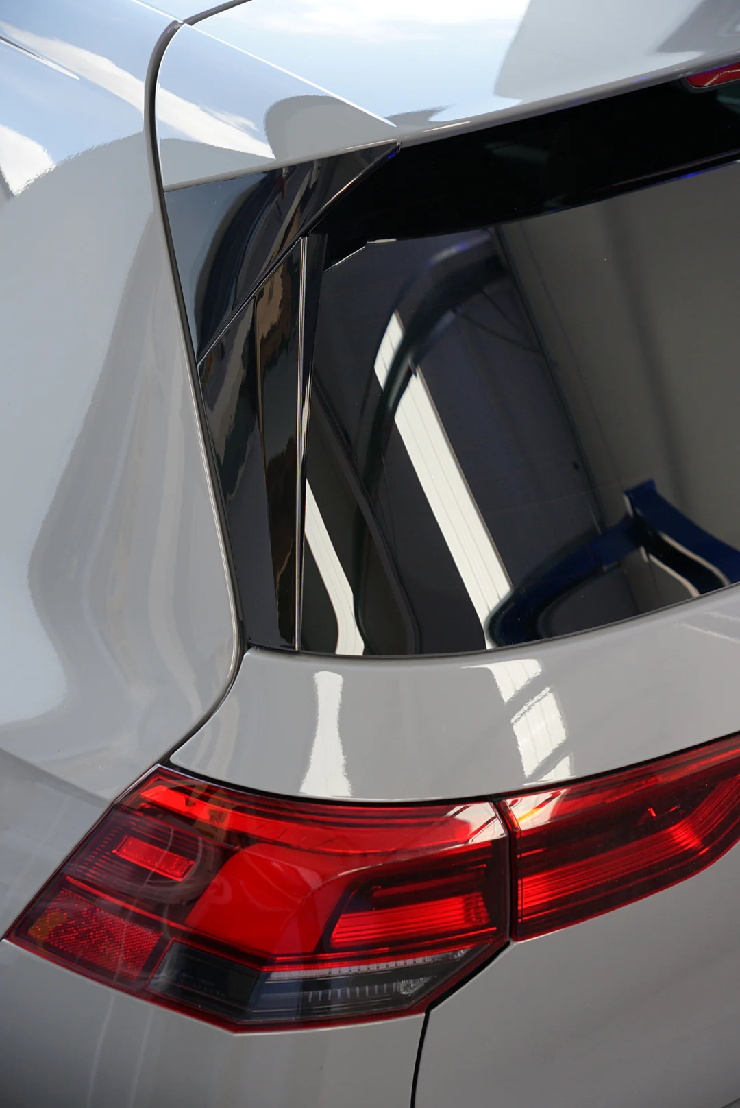 Volkswagen Golf MK8 Base Model Rear Side Spoilers Pair (2020+ Models)
