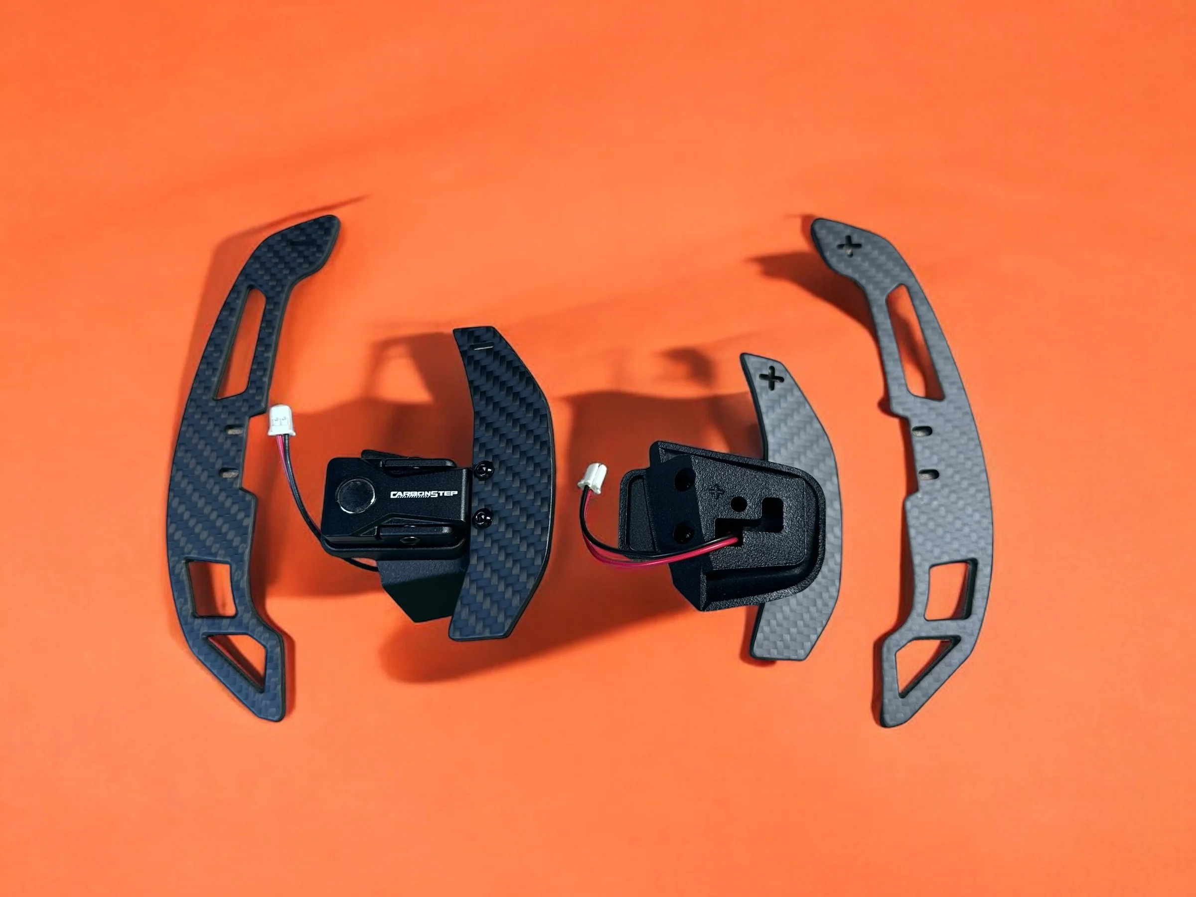 Volkswagen Golf MK8 DSG Carbon Fibre Magnetic Paddle Replacement Extenders Kit (2021 - 2024 Models) DAS - Image 5