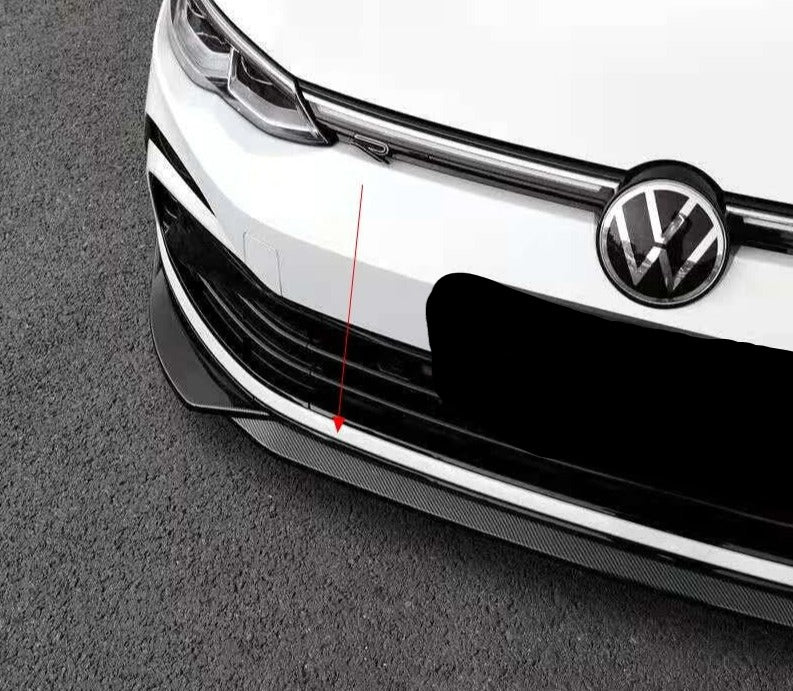 DAS Automotive - Volkswagen Golf R MK8 Front Splitter V.1 (2020+ Models) - Image 3