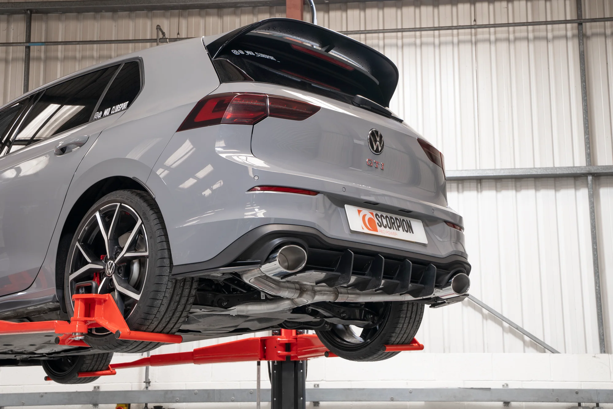 Volkswagen Golf MK8 GTI Scorpion GPF Back - Image 4