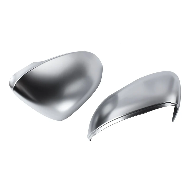 Volkswagen Golf MK8 / ID3 Satin Chrome Silver Mirror Covers (2020+ Models) - Image 5