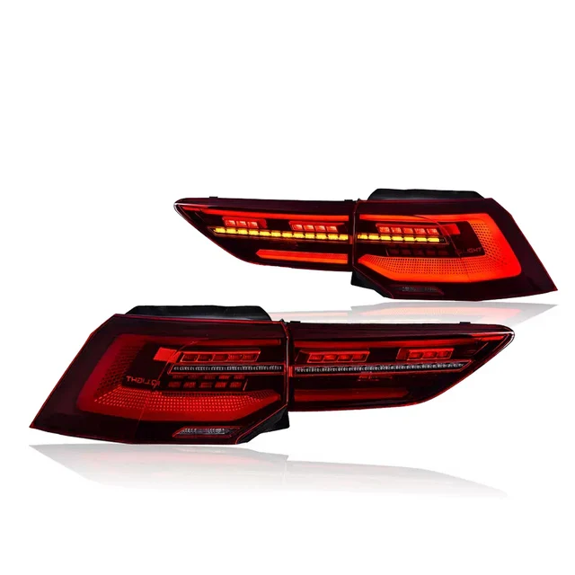 Volkswagen Golf MK8 Tail Light Set Red / Smoked (2020+ Models) - Image 4