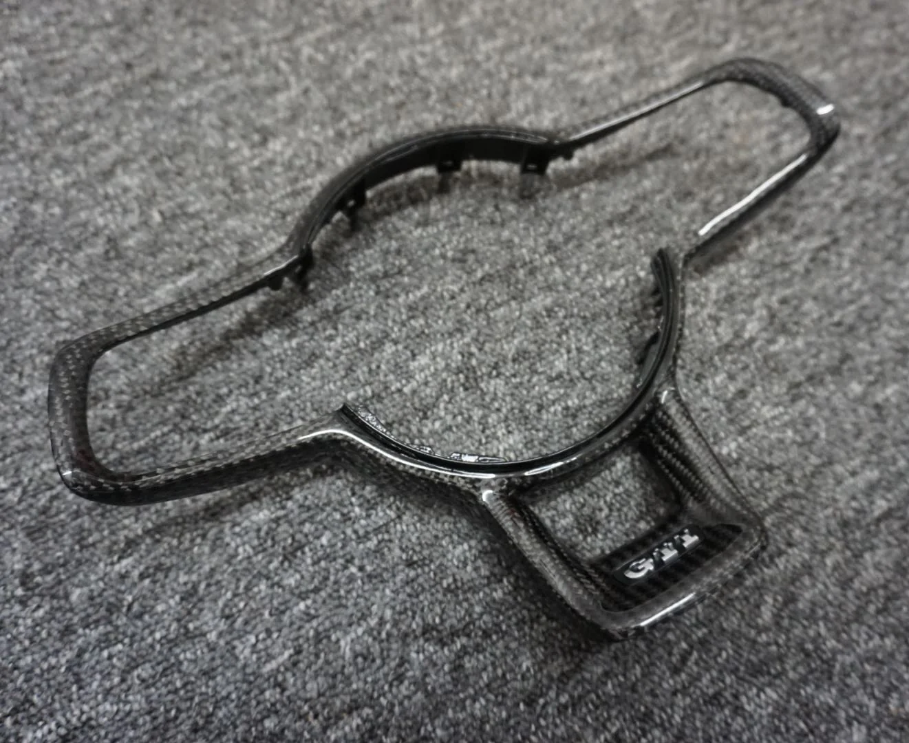 Volkswagen Golf / Polo Button Trim (GTI / R / GTD / GTE) Custom Carbon Surround - Image 2