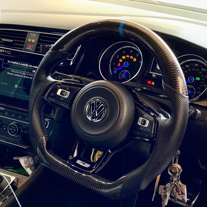 Volkswagen Golf / Polo / Scirocco DSG Autosport Carbon Fibre Replacement Paddle Shifters (2013-2021 Models) - Image 11