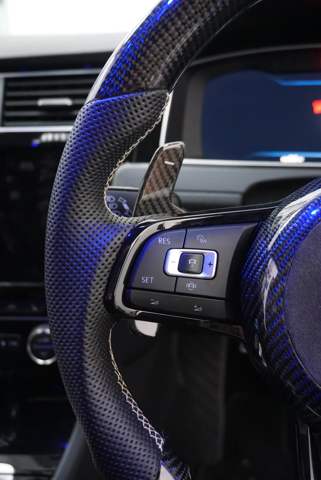 Volkswagen Golf / Polo / Scirocco DSG Autosport Carbon Fibre Replacement Paddle Shifters (2013-2021 Models) - Image 2