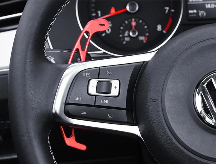 Volkswagen Golf / Polo / Scirocco DSG Aluminium Replacement Paddle Shifter Extensions (2013-2021 Models) - Style A