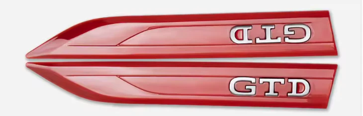 Volkswagen GTD Side / Wing Badges (2020+ Version) - Image 2