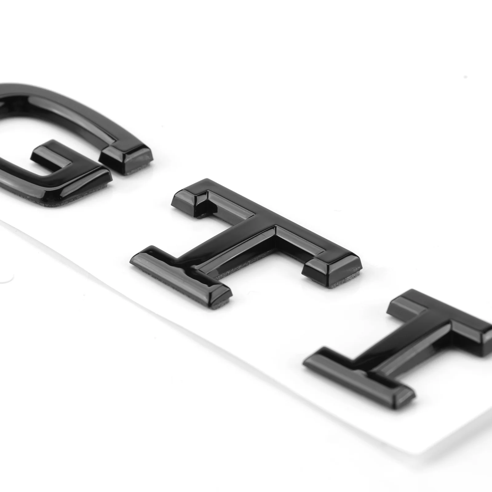 Volkswagen GTI Central Rear Boot Badge (2021+ Version) - Black - Image 2
