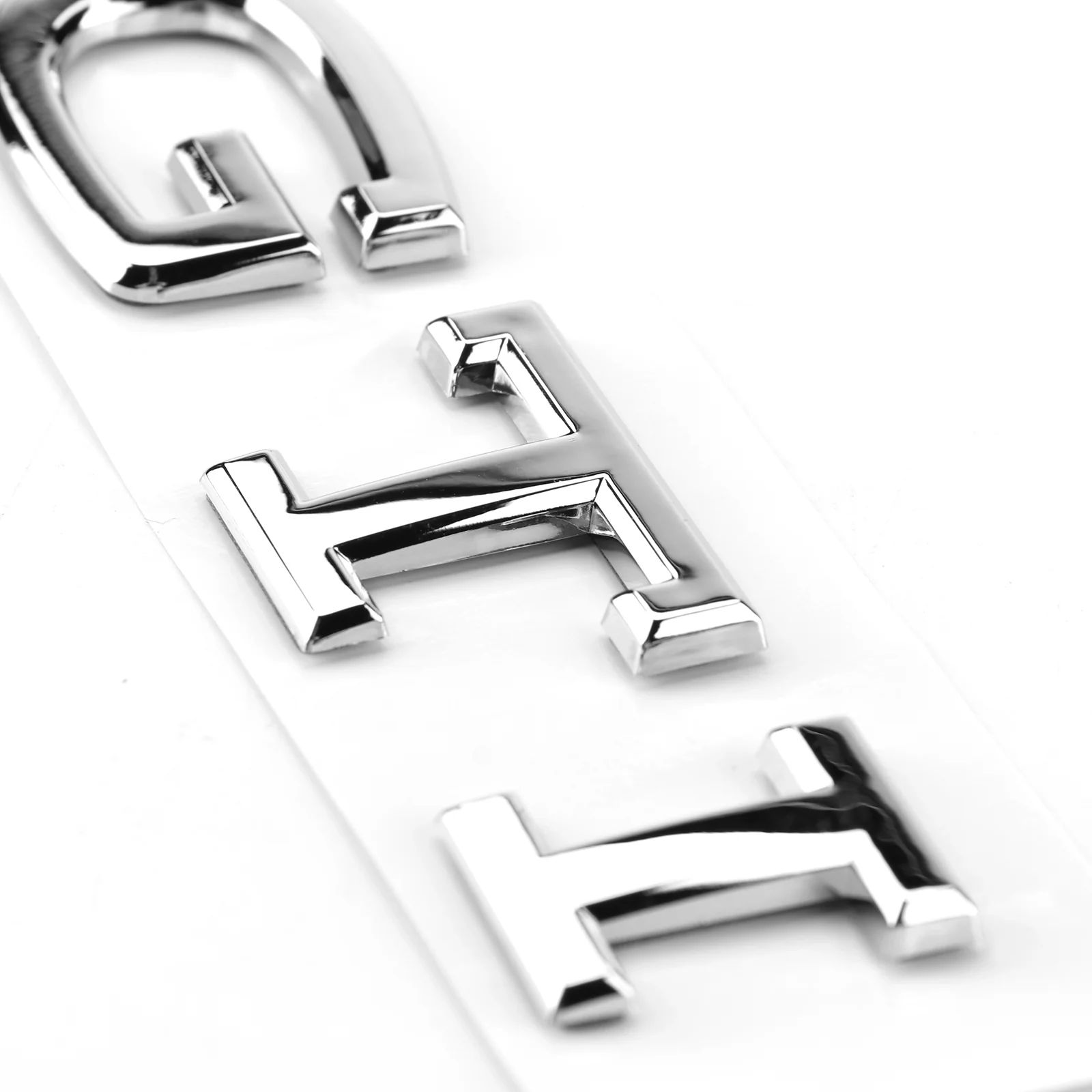 Volkswagen GTI Central Rear Boot Badge (2021+ Version) - Chrome - Image 2