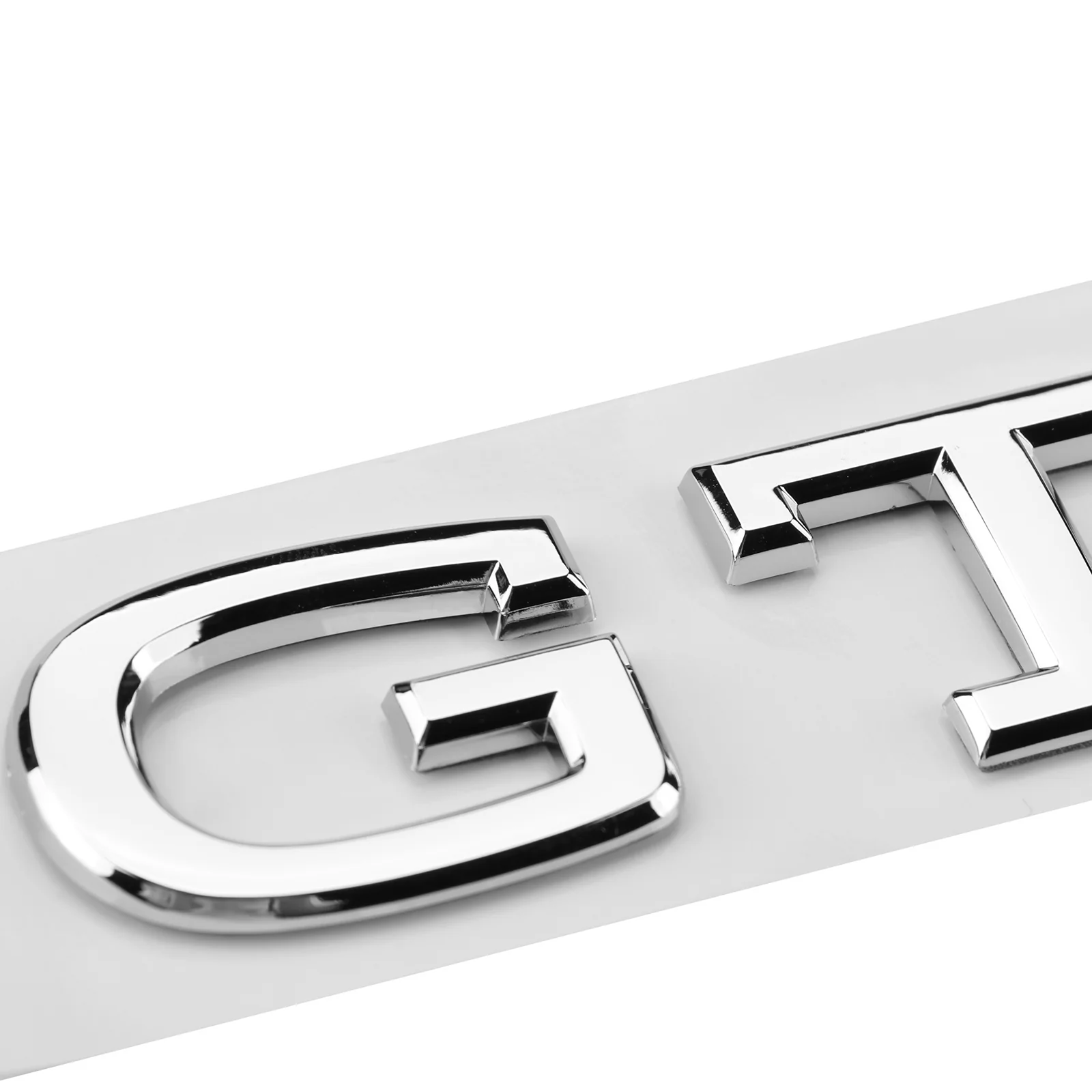Volkswagen GTI Central Rear Boot Badge (2021+ Version) - Chrome - Image 3