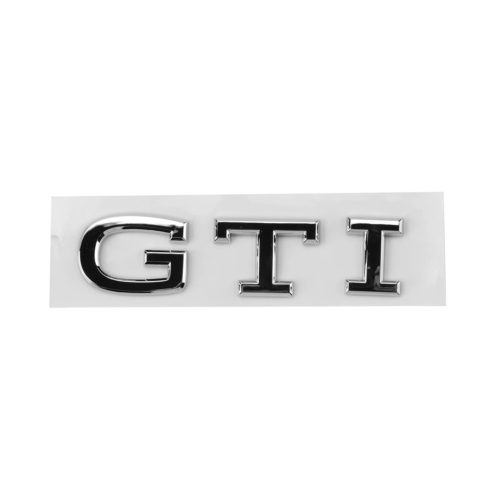 Volkswagen GTI Central Rear Boot Badge (2021+ Version) - Chrome - Image 4