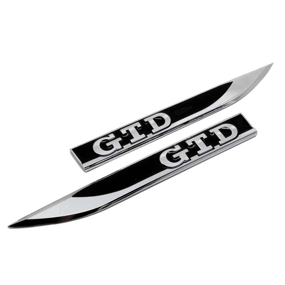 Volkswagen GTD Badges Front Side Panels (Black Or Red) - Image 4