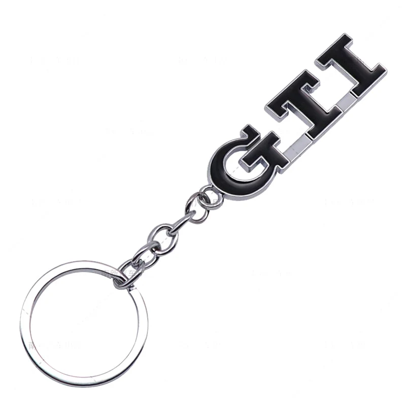 Volkswagen GTI Logo Metal Keyring - Image 5