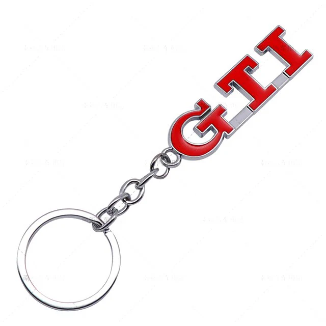 Volkswagen GTI Logo Metal Keyring - Image 7