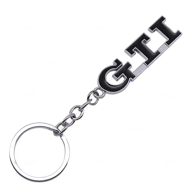 Volkswagen GTI Logo Metal Keyring - Image 8