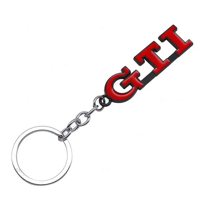 Volkswagen GTI Logo Metal Keyring - Image 9