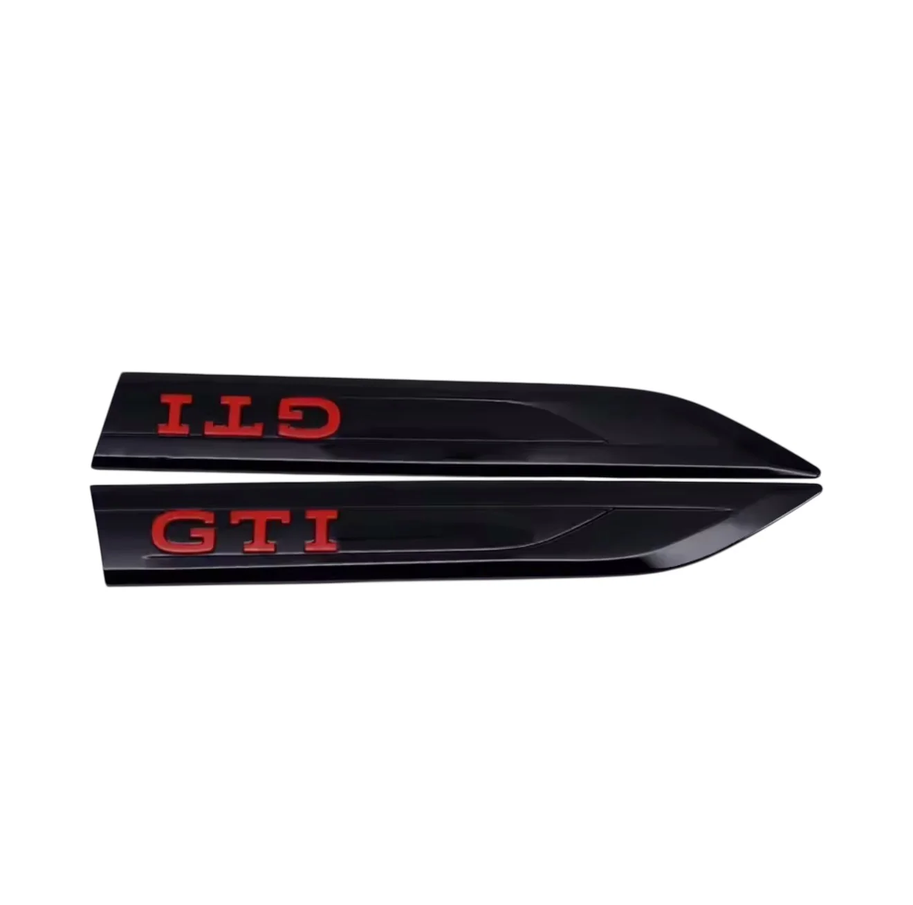 Volkswagen GTI Side / Wing Badges (2020+ Style / 19.8cm x 2.9cm Version) - Image 10