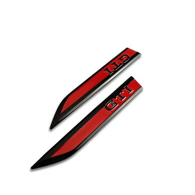 Volkswagen GTI Side / Wing Badges (2020+ Version) - Image 7