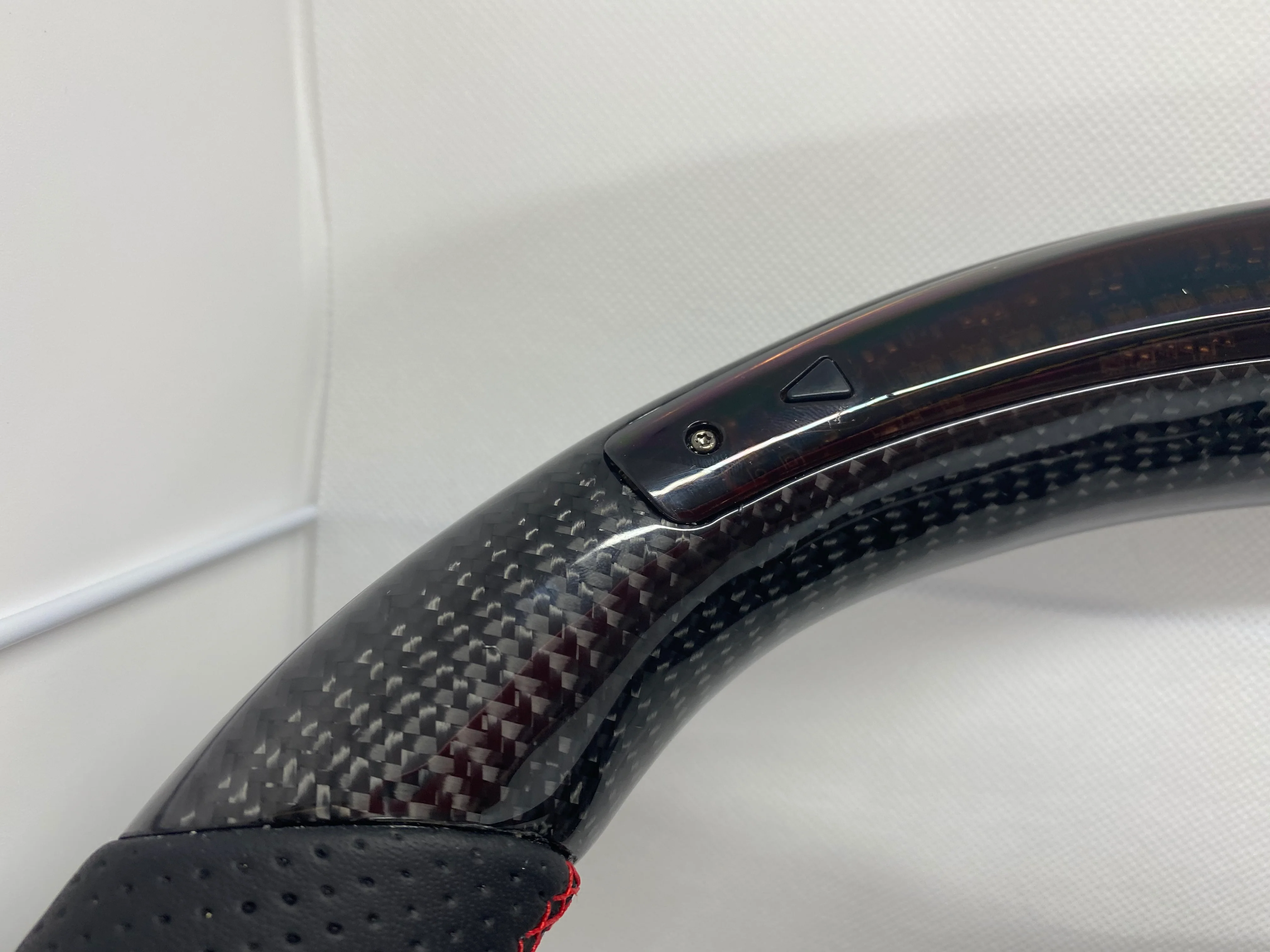 Volkswagen Polo 6C GTI / GT / R Line LED Display Carbon Fibre Steering Wheel (LED CUSTOM / 2014 - 2017 Models) - Image 11
