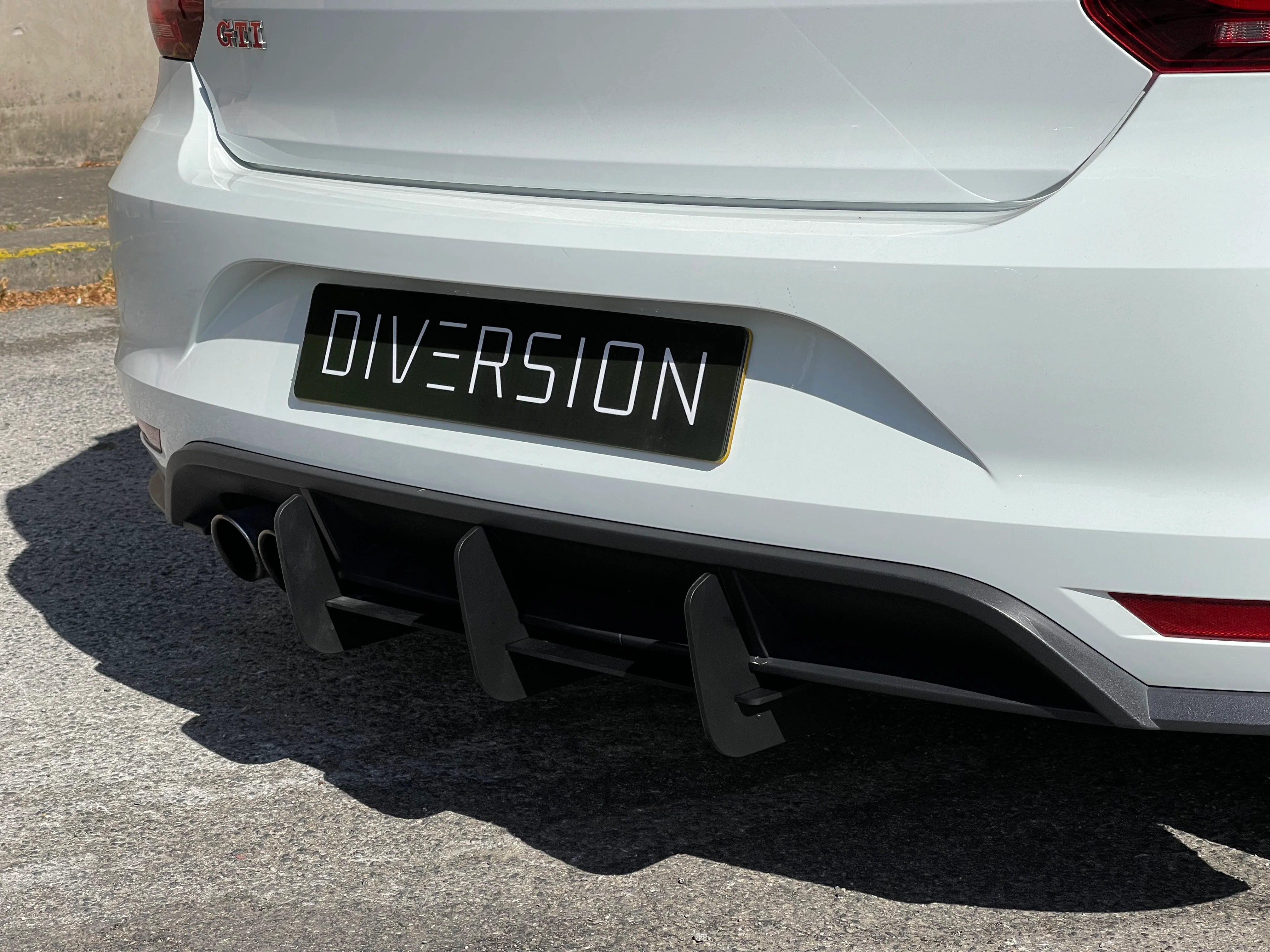 DIVERSION Volkswagen Polo 6C GTI Rear Diffuser MK5 (2014 - 2017) - Image 2