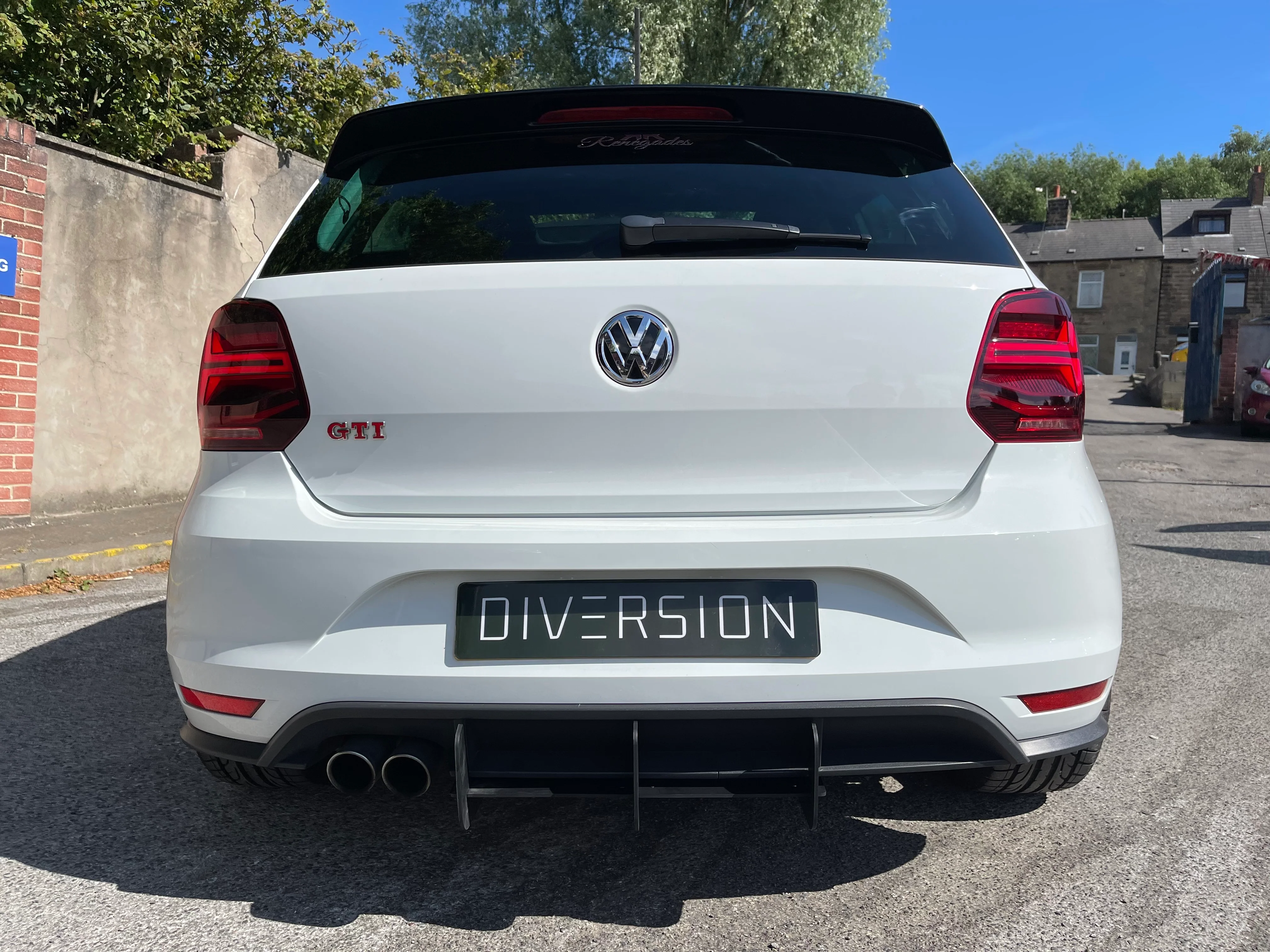 DIVERSION Volkswagen Polo 6C GTI Rear Diffuser MK5 (2014 - 2017) - Image 3