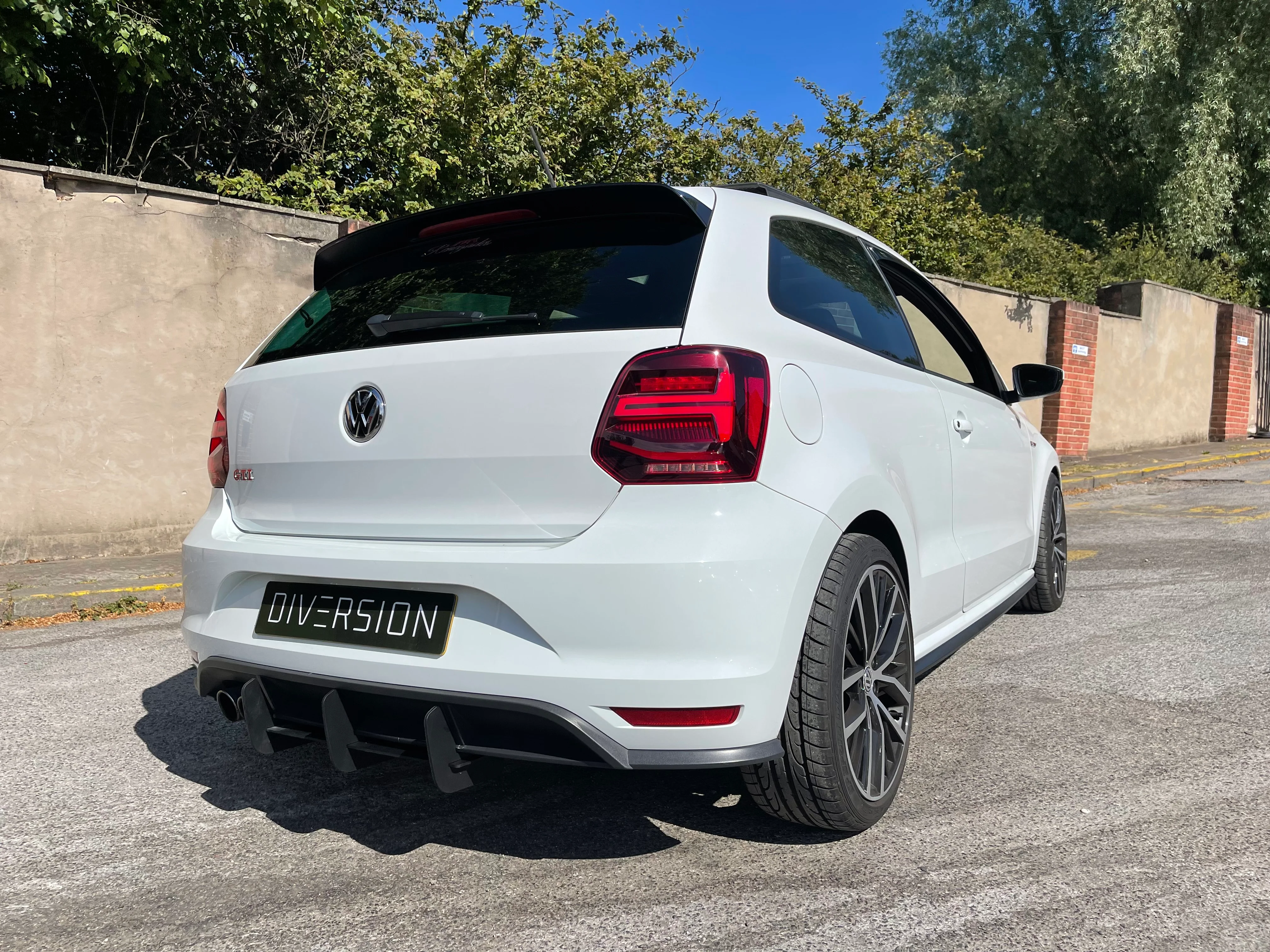 DIVERSION Volkswagen Polo 6C GTI Rear Diffuser MK5 (2014 - 2017) - Image 4