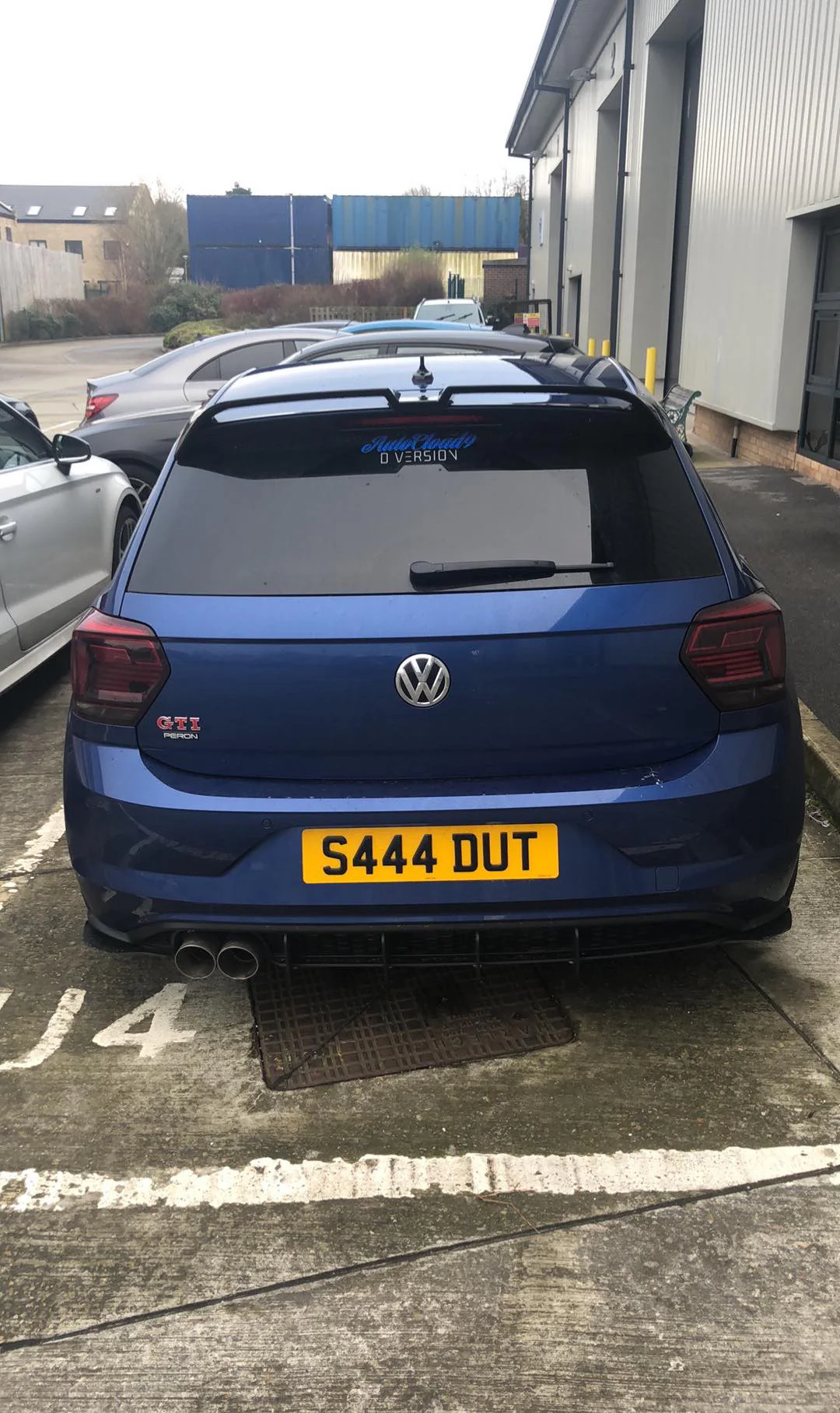 Volkswagen Polo AW GTI Rear Diffuser (2018+ Model) - Image 2