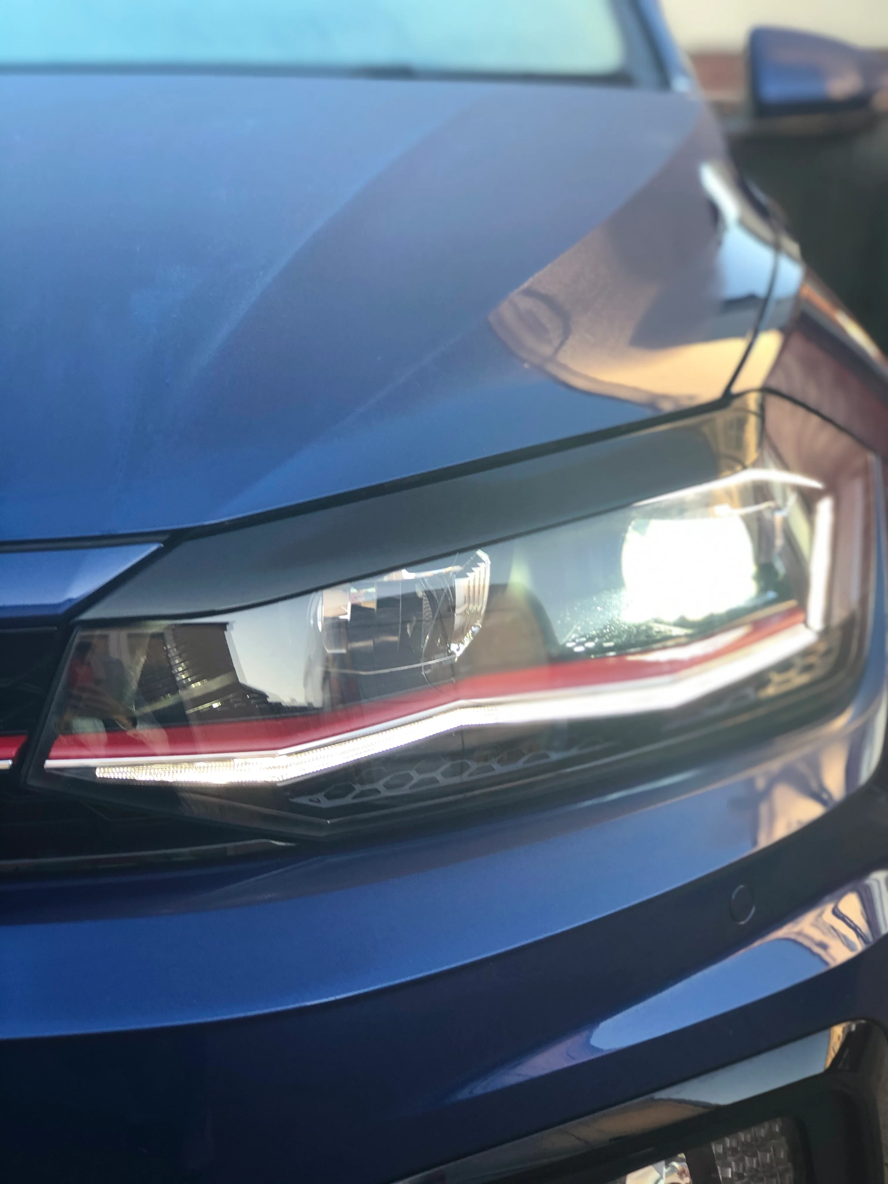 Volkswagen Polo AW MK6 Headlight Eyebrows (2018+ Models) - Image 3