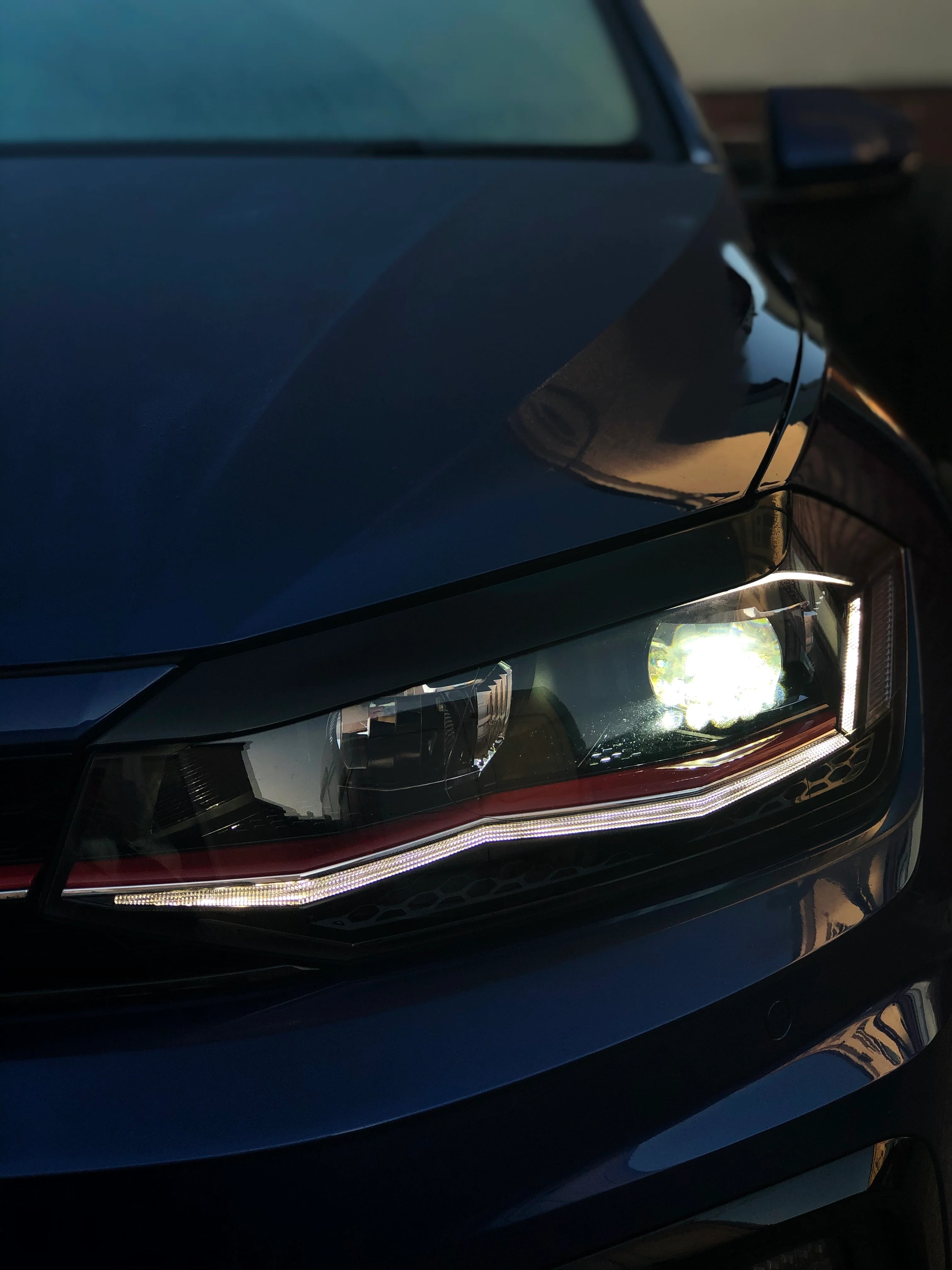 Volkswagen Polo AW MK6 Headlight Eyebrows (2018+ Models) - Image 4
