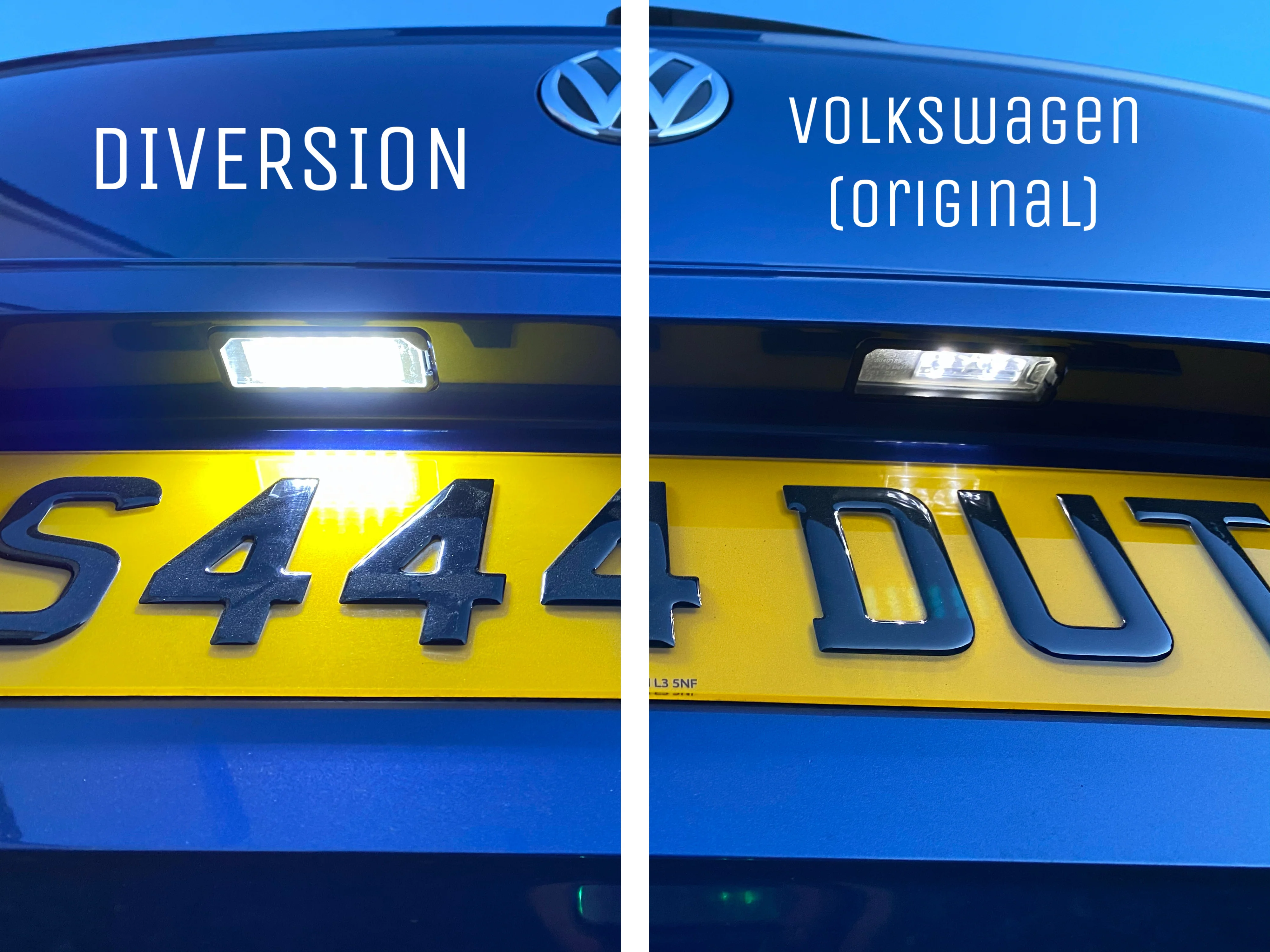 Volkswagen Polo AW MK6 LED Number Plate Units Pair (2018+ / Error Code Free) - Image 9