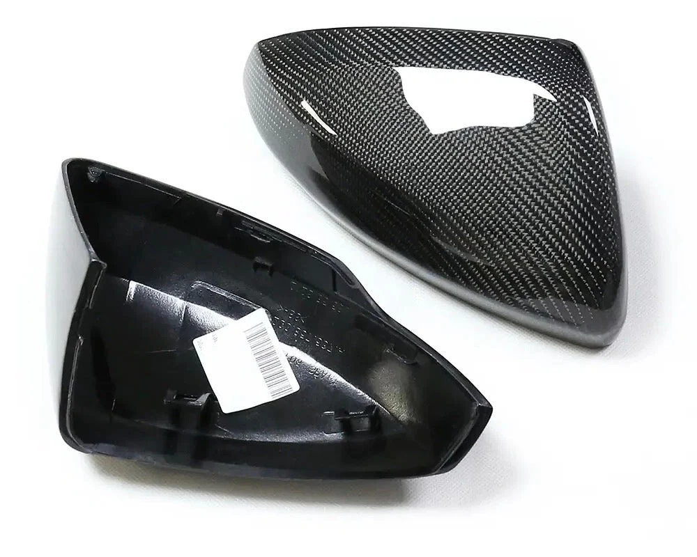 Volkswagen Polo AW MK6 / MK6.5 Carbon Fibre Replacement Mirror Covers (2018+ Models) - Image 11