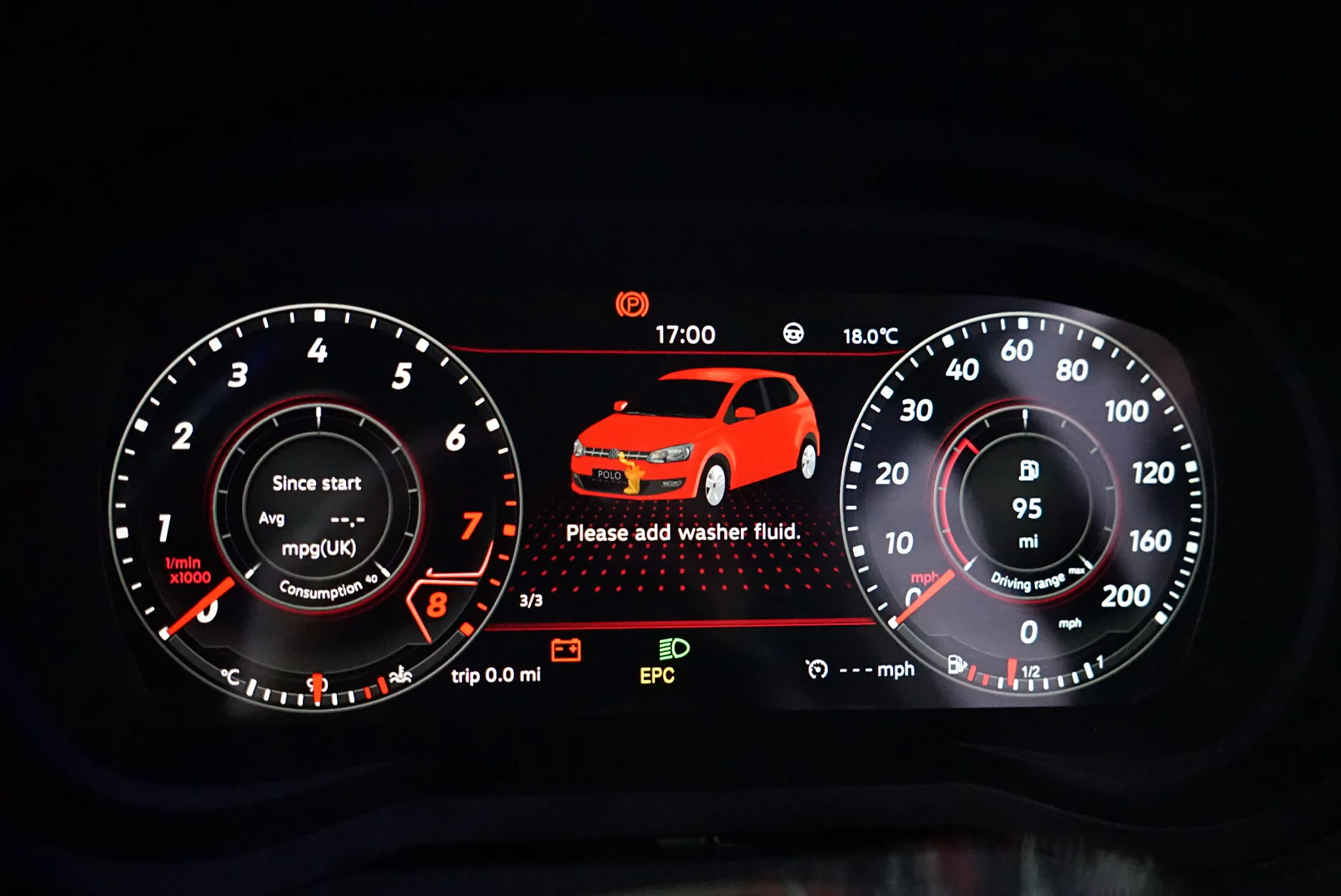 Volkswagen Polo MK5 (2009-2017) 9" Digital Instrument Cluster – LCD Upgrade - Image 9
