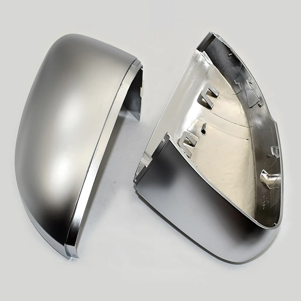 Volkswagen Polo MK5 6R/6C Satin Chrome Mirror Covers (2013-2020 Models) - Image 2
