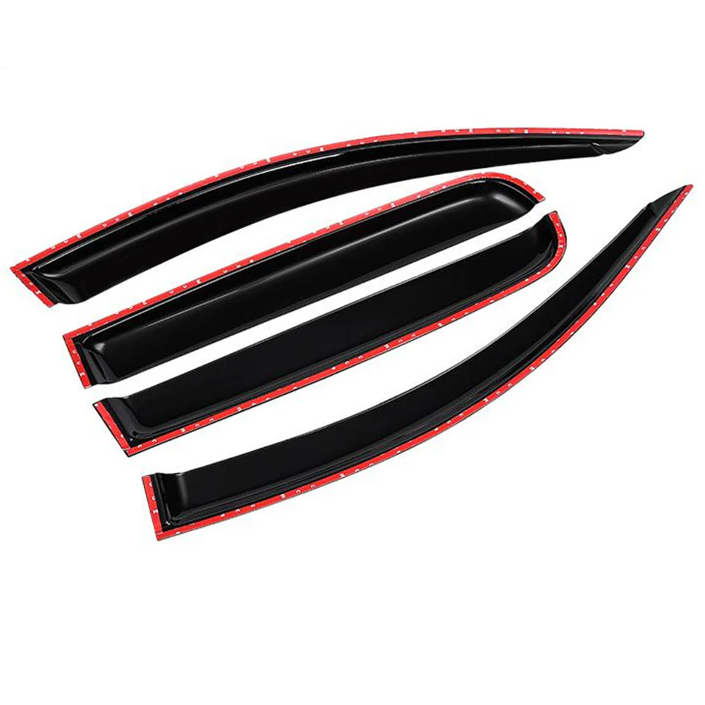 Volkswagen Polo MK5 6R / 6C 5-Door Window Wind / Rain Deflectors (2009 - 2017 Models) - Image 2
