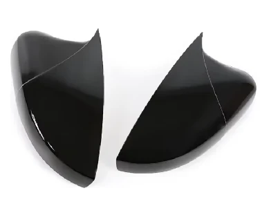 Volkswagen Polo MK5 6R/6C 'Batman' Style Gloss Black Mirror Covers (2009-2017) - Image 2