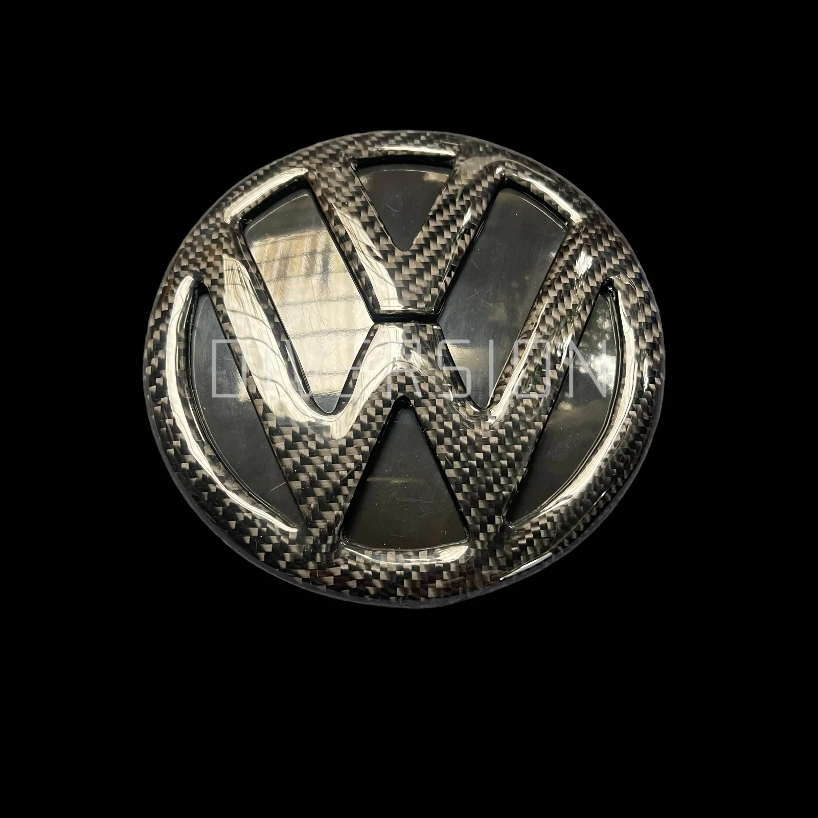 Volkswagen Polo MK5 6R / 6C Front And Rear Carbon Fibre Badges (2009 - 2017 Models) - Image 12