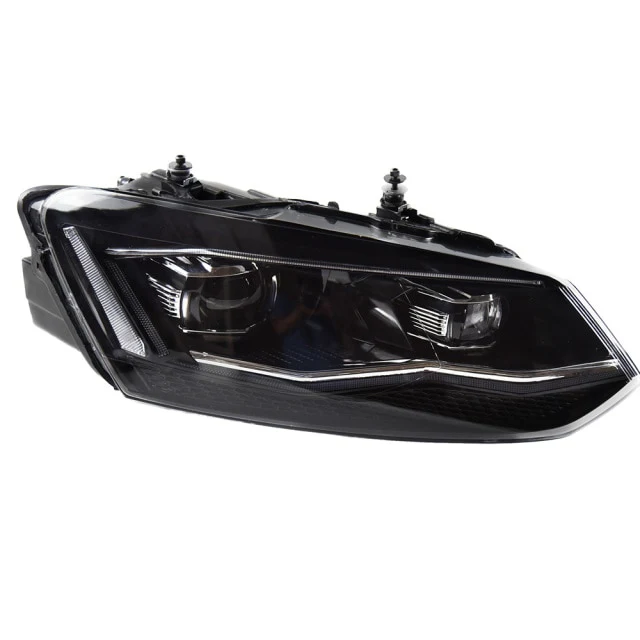 Volkswagen Polo MK5 6R / 6C LED MK6 Style Headlights Pair (2009 - 2017 Models) - Image 2