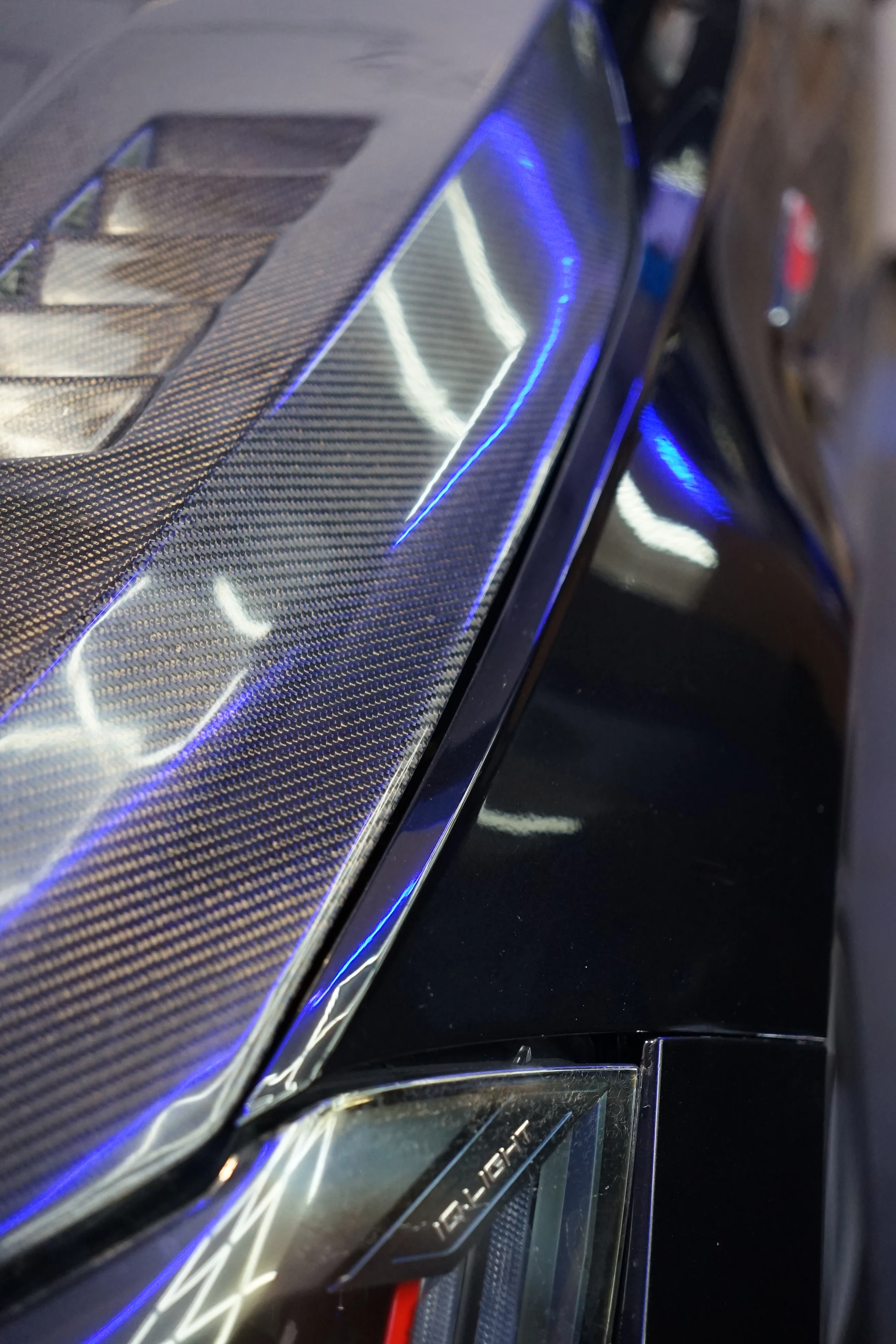Volkswagen Polo MK6 Carbon Fibre LY Style Bonnet (AW - 2018+) - Image 9