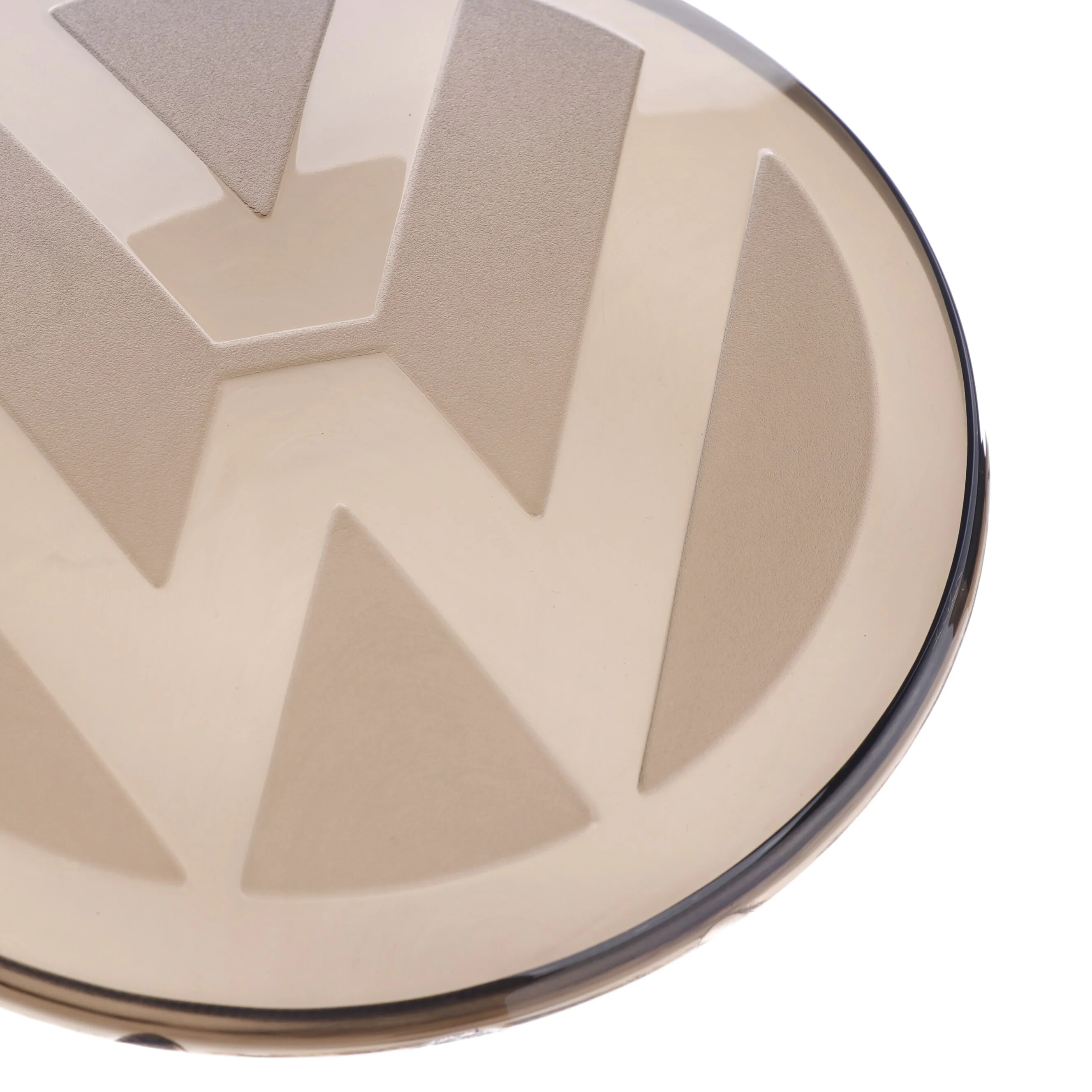 Volkswagen AW Polo MK6 / MK6.5 Black Transparent ACC RADAR Front and Rear Plastic Badge Overlays (2018+ Models) - Image 9