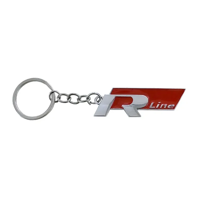 Volkswagen R-Line Logo Metal Keyring - Image 4