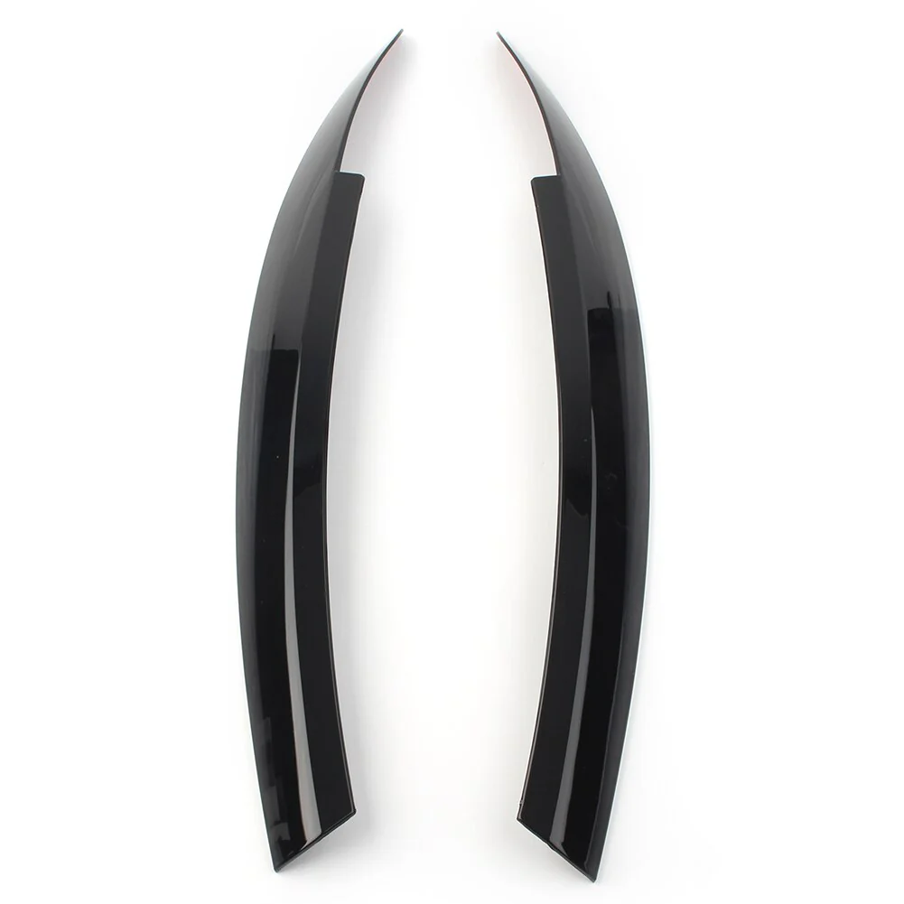 Volkswagen Scirocco MK3 Headlight Eyebrows Gloss Black (2009-2017) - Image 5