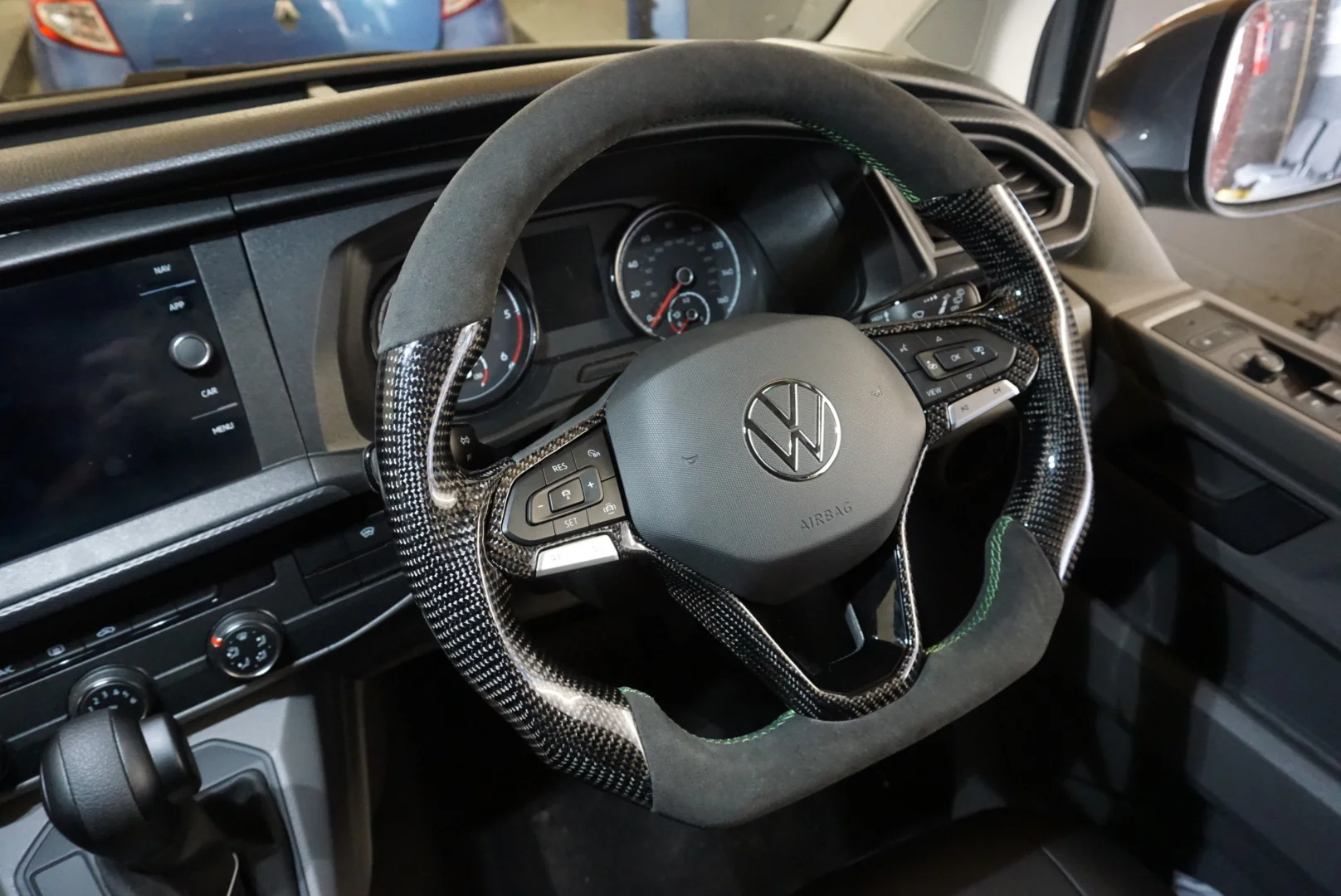 Volkswagen Transporter T6.1 Carbon Fibre Steering Wheel (2020+ Models) - Image 5