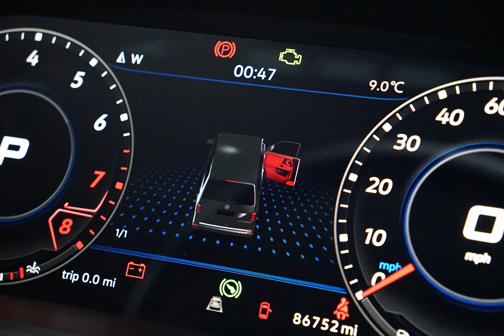 Volkswagen Transporter T6 (2015-2019 )Virtual Cockpit / Digital Instrument Cluster – LCD Upgrade - Image 13