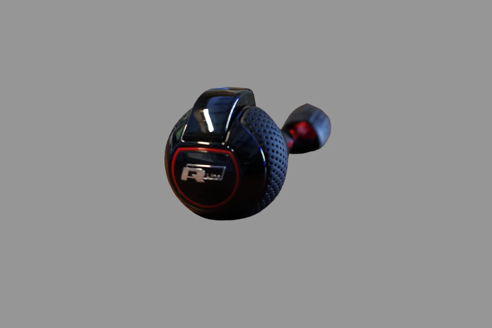 Volkswagen VW DSG Round Gear Selector Knob Perforated Leather GTI / R / R Line Logo - Image 3
