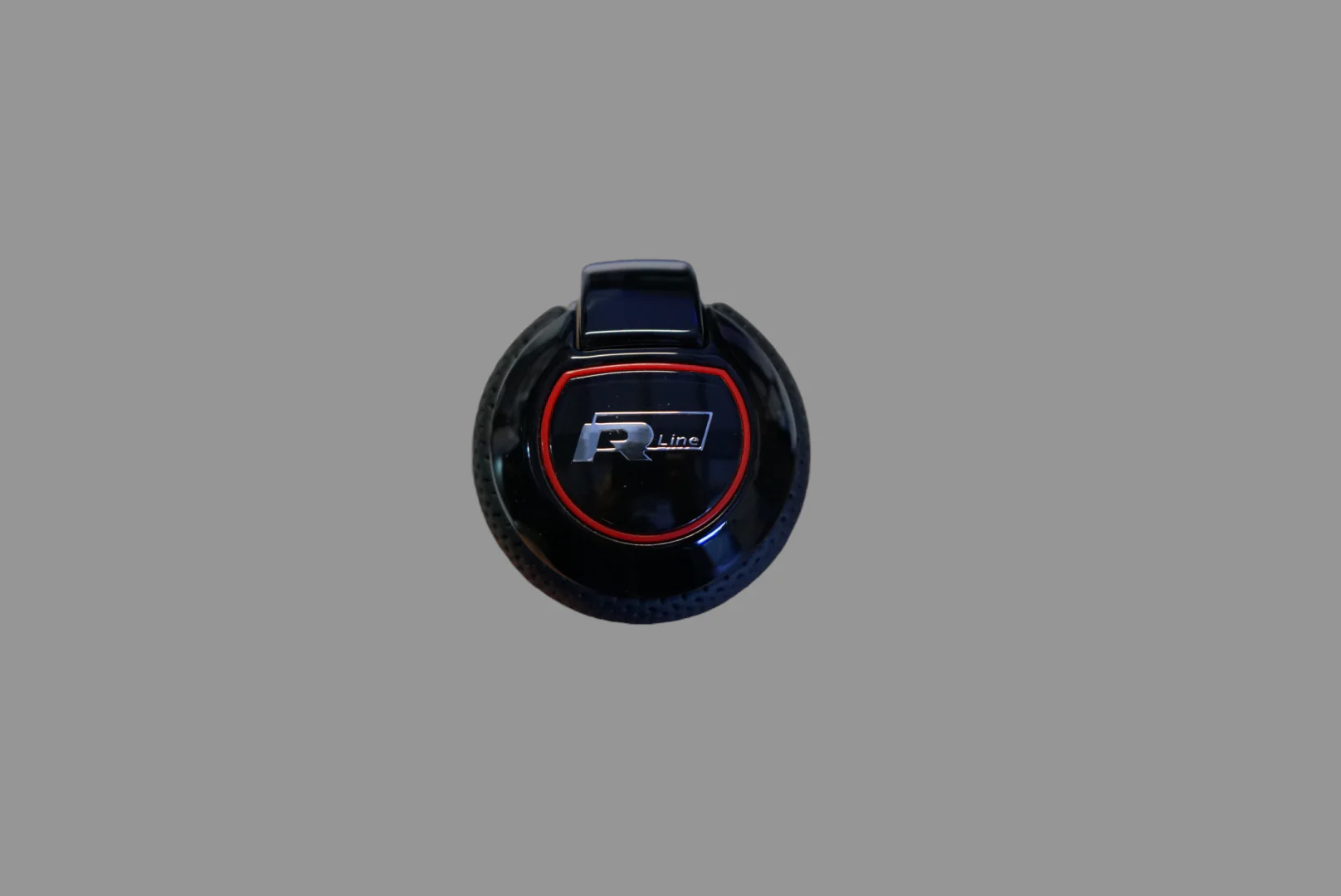 Volkswagen VW DSG Round Gear Selector Knob Perforated Leather GTI / R / R Line Logo - Image 6