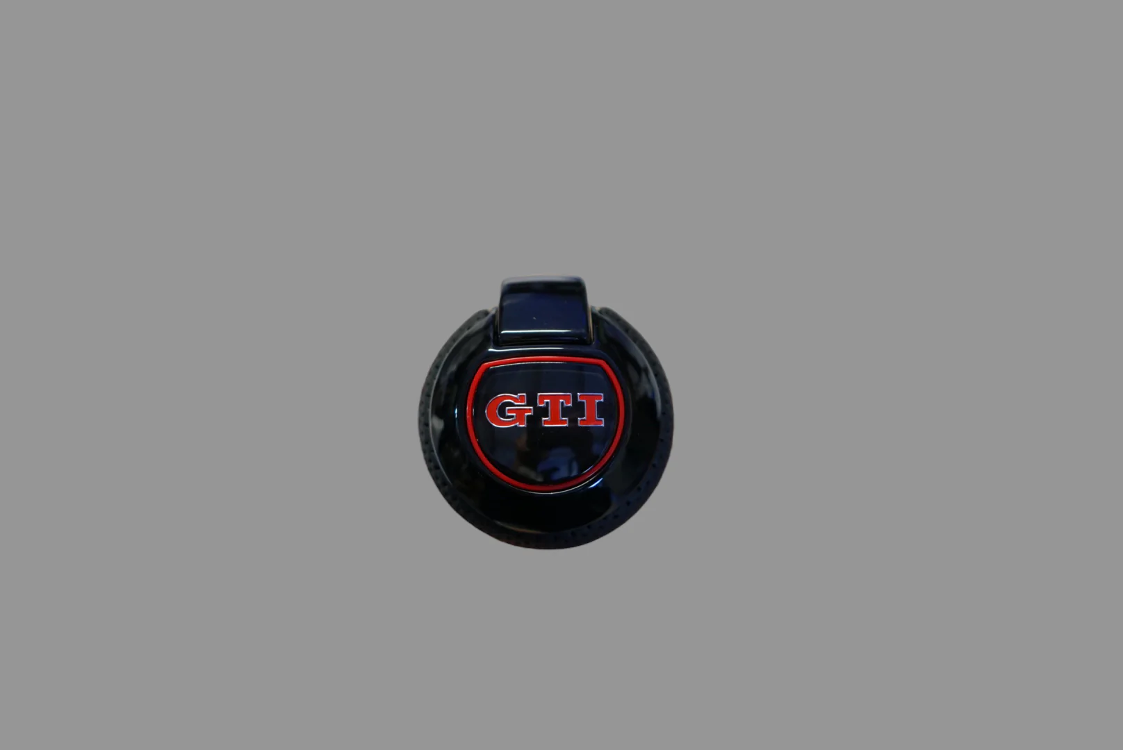 Volkswagen VW DSG Round Gear Selector Knob Perforated Leather GTI / R / R Line Logo - Image 8