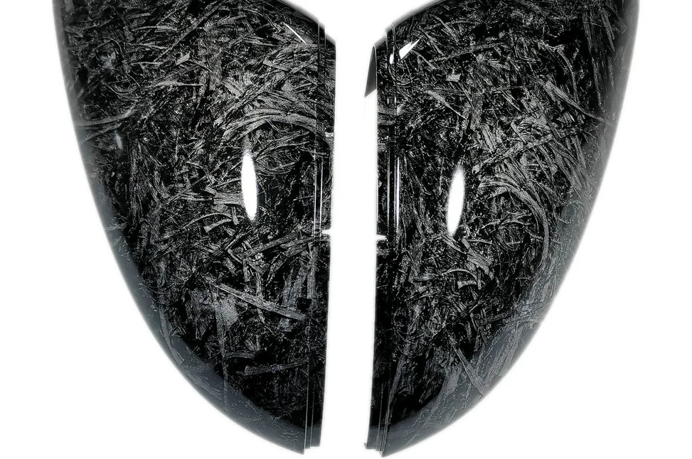 Volkswagen Golf MK7 / MK7.5 Forged Carbon Fibre Look Wing Mirror Covers (2013-2019) - Image 2