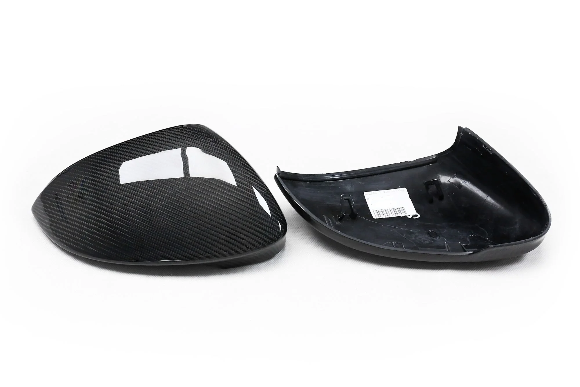 Volkswagen VW Golf MK8 / ID3 Genuine Carbon Fibre Replacement Wing Mirror Covers (2020+) - Image 2